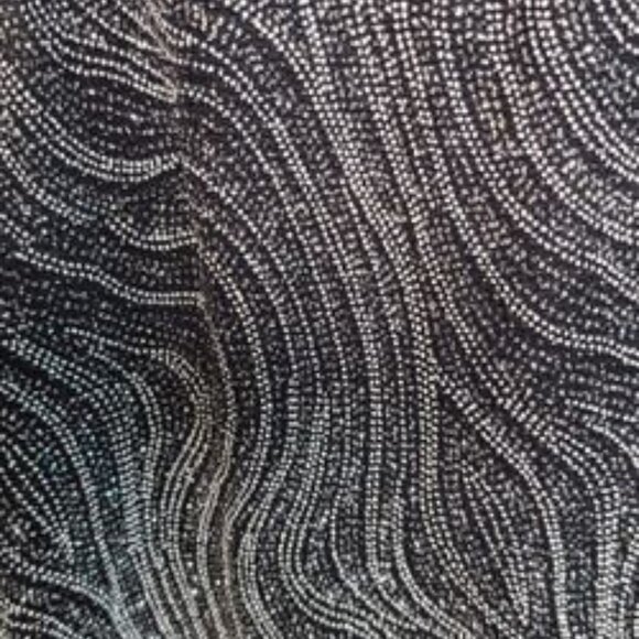 Mock Neck Glittery Dress Size Medium - Picture 4 of 4